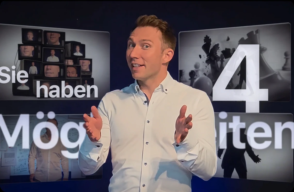 Video-Training: 4 Techniken für mehr Bühnenwirkung